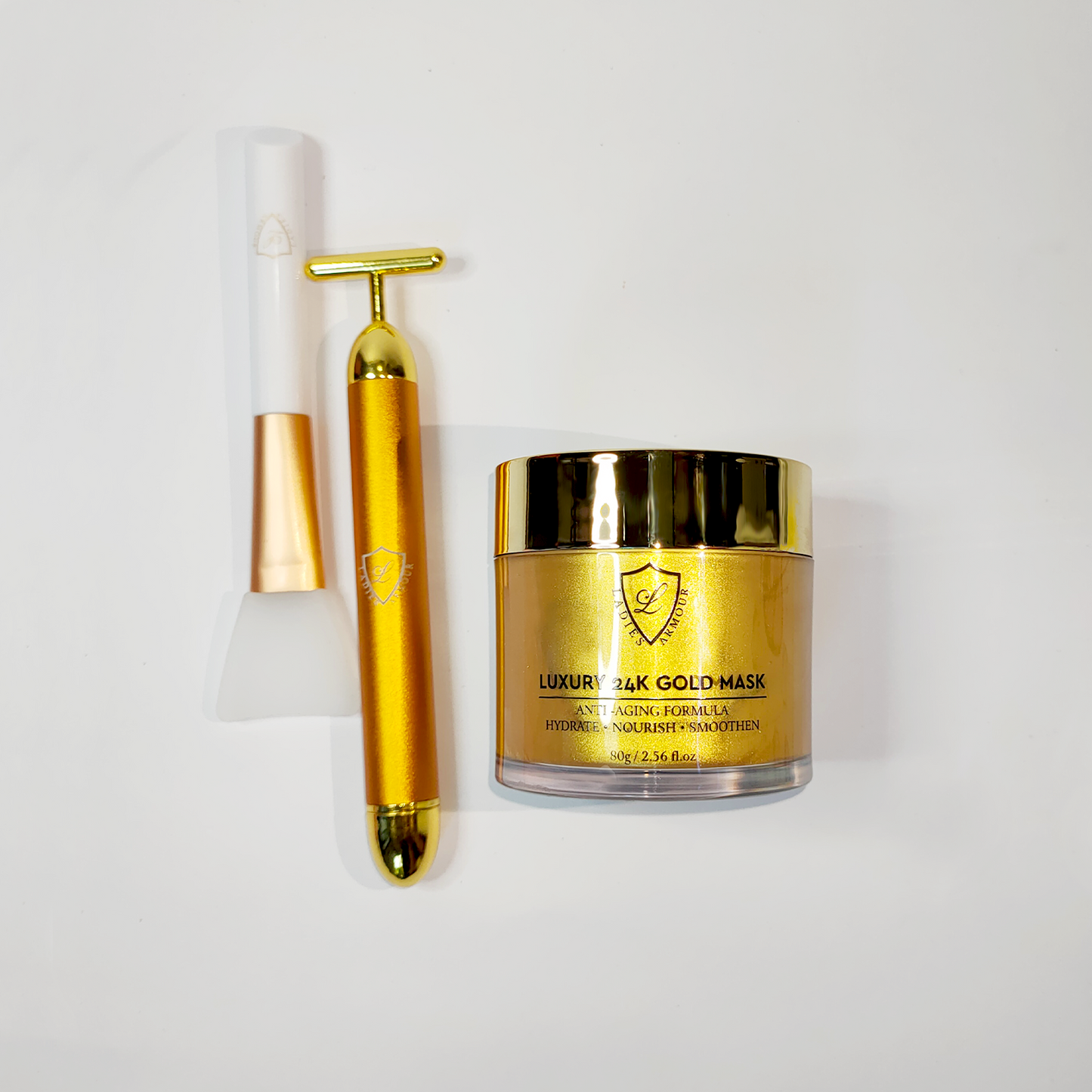 Ladies Armour - 24K Gold Facial Mask and 24k Gold Face Serum