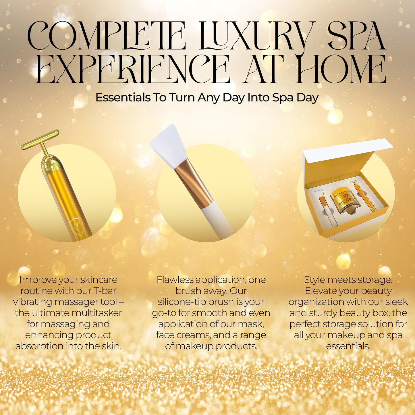 Luxury 24K Gold Mask Kit